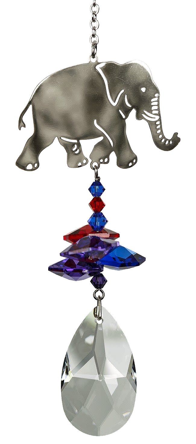 Woodstock Chimes Crystal Fantasy Elephant Suncatcher | Cabela's